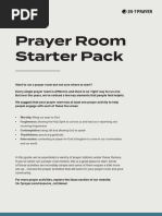 Prayer Room Starter Pack V3