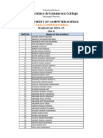 TYBCS Student List 2024-25 Div A