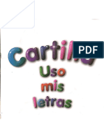 Cartilla Uso Mis Letras PDF 2 PDF Free