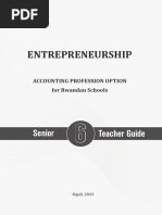 Entrepreneurship S6 TG