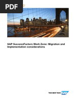 IDP - SAP SuccessFactors Work Zone - Migration and Implementation Considerations - v2.2.1