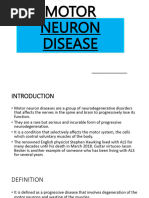 Motor Neuron Disease