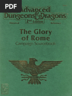 TSR Inc - AD&D 2nd Edition - HR5 - Glory of Rome