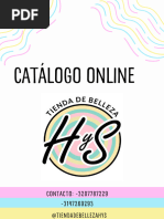 Catálogo Capilar Tienda de Belleza HyS