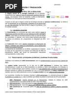 Genética Humana 10 - 28 - 2024 (Tema 13, Parte 1)