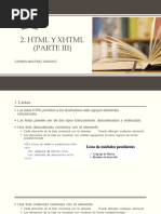 HTML y XHTML (Parte III)