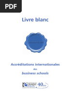 2013 01 Livre Blanc Accreditations Internationales Des Business Schools