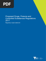 Drugs Poisons and Controlled Substances Regulations 2017 RIS