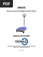 Manual Argos