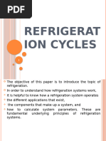 Cycle of Refrigeration