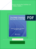 Ebooks File The Baltic Question During The Cold War 1st Edition Hiden J All Chapters