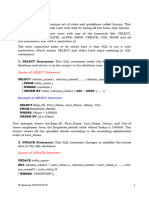 Dbms-Class-11-Sql Syntax