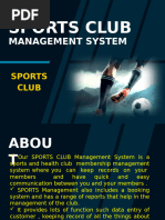 Sports Club