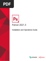 Patran 2021.3 Doc Install