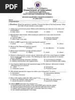 Corrected Science 5 2nd Quarterly Exam Corrected