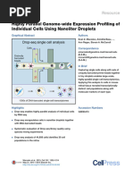 Highly Parallel Genome-Wide Expression Profiling of Individual Cells Using Nanoliter Droplets