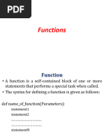 7 Functions