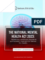 A Review of The National Mental Health Act 2023