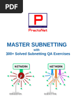 Master Subnetting: 300+ Solved Subnetting QA Exercises