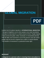 GLOBAL MIGRATION PPT - BVTED AT 1