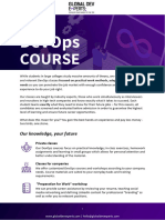 DevOps Course Syllabus GDE