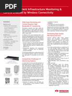 Open-Area Efficient Infrastructure Monitoring and Control