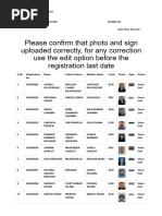 LL.M Part 1 Registration No List 2024-25