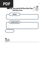 UNIT II Basic Steps and Dance Terms 1