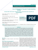 A Comprehensive Review On Treatments For Polycystic Ovarian Syndrome Pcos 3158