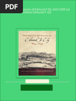 The Ojibwe Journals of Edmund F Ely 1833 1849 1st Edition Edmund F. Ely All Chapters Instant Download