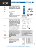 sr3c Safety Emergency Stop Relay