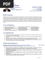 Yehia Mohamed CV SHRM-CP and SPHRi