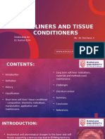 5.tissue Conditioners and Soft Liners