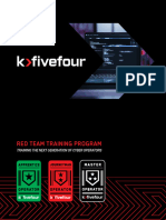 KFiveFour Training Brochure