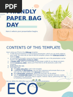 Eco-Friendly Paper Bag Day XL by Slidesgo