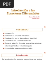 Sem1 Introduccion EcuacionesDiferenciales