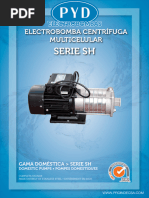 Serie SH: Electrobomba Centrífuga Multicelular