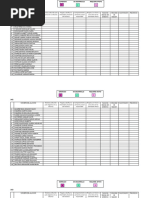 Lista de Evaluacion