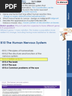 B10.3 The Reflex Arc Power Point