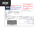 R.U.T.:77.045.854-4 Factura Electronica Nº228: Servicios de Mantenimiento, Fabricación Y Venta Rc. Spa