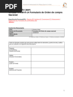 MM-R-14 Formulario de Pedido de Compra Nacional New