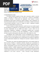 Atividade de Prática Orientada (Apo) - Gestão de Desempenho e Desenvolvimento Organizacional