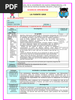 1º U3 s1 Sesion d4 Plan Lector La Fuente Gris Maestras de Primaria Del Peru