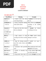 B I Dư NG TA Smart World 8 UNIT 4.DISASTERS