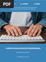 E-BOOK - Editores de Textos