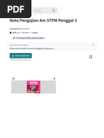 Nota Pengajian Am STPM Penggal 3 - PDF