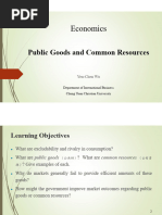 11 Public Goods and Common Resources