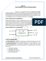 Comparators in Different Styles of Verilog Coding - 241007 - 081006