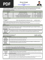 Nimesh Mangal Resume