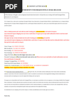 2025 - Long Term Telex Shipper - Long Term Letter of Indemnity For Requesting E-Mail Release (Form+no+doc-I-018-03) (20240711)